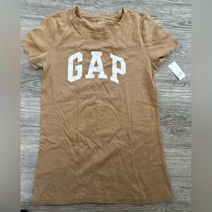GAP Women's Brown Short Sleeve Tee